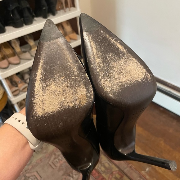Stuart Weitzman Black Heels Size 8 - Picture 6 of 6